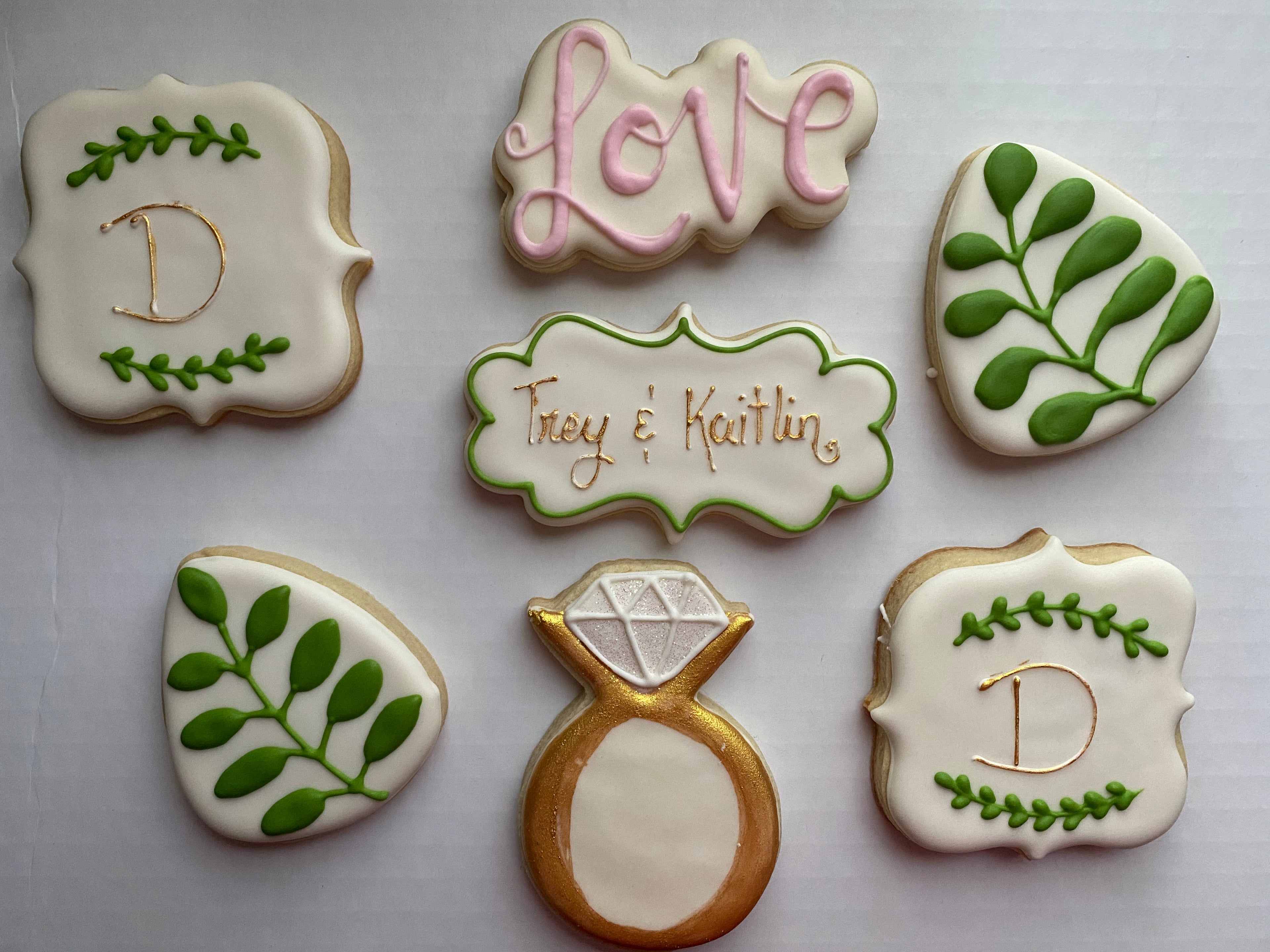 Decorated cookies