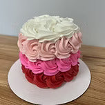 Rosette Ombre Cake