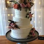 Three Tiered Wedding Cake